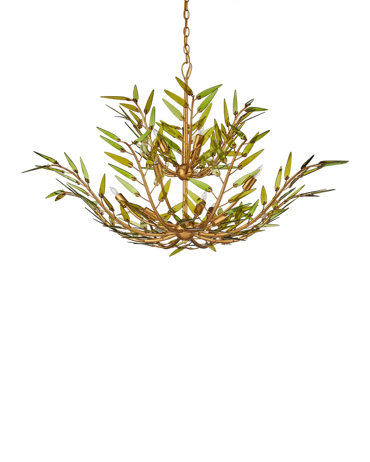 CURREY & COMPANY, BABYLON TWO-TIER CHANDELIER, CHANDELIER LIGHT