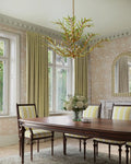 CURREY & COMPANY, BABYLON TWO-TIER CHANDELIER, CHANDELIER LIGHT