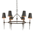 CURREY & COMPANY, ANSELM CHANDELIER, CHANDELIER LIGHT
