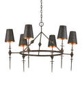 CURREY & COMPANY, ANSELM CHANDELIER, CHANDELIER LIGHT