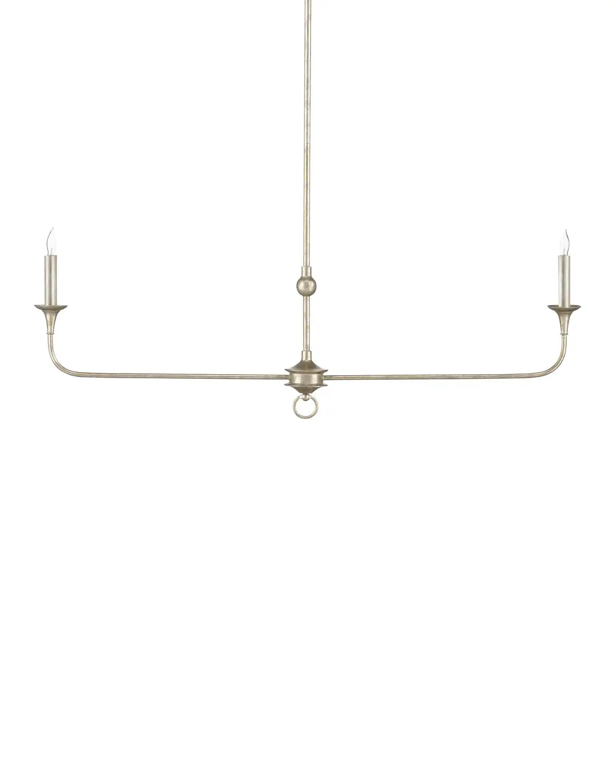 CURREY & COMPANY, NOTTAWAY LINEAR CHAMPAGNE CHANDELIER, CHANDELIER LIGHT