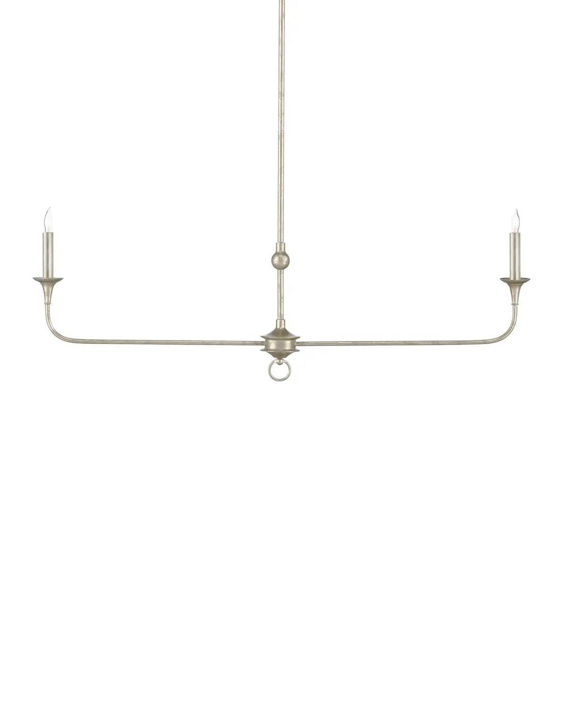 CURREY & COMPANY, NOTTAWAY LINEAR CHAMPAGNE CHANDELIER, CHANDELIER LIGHT