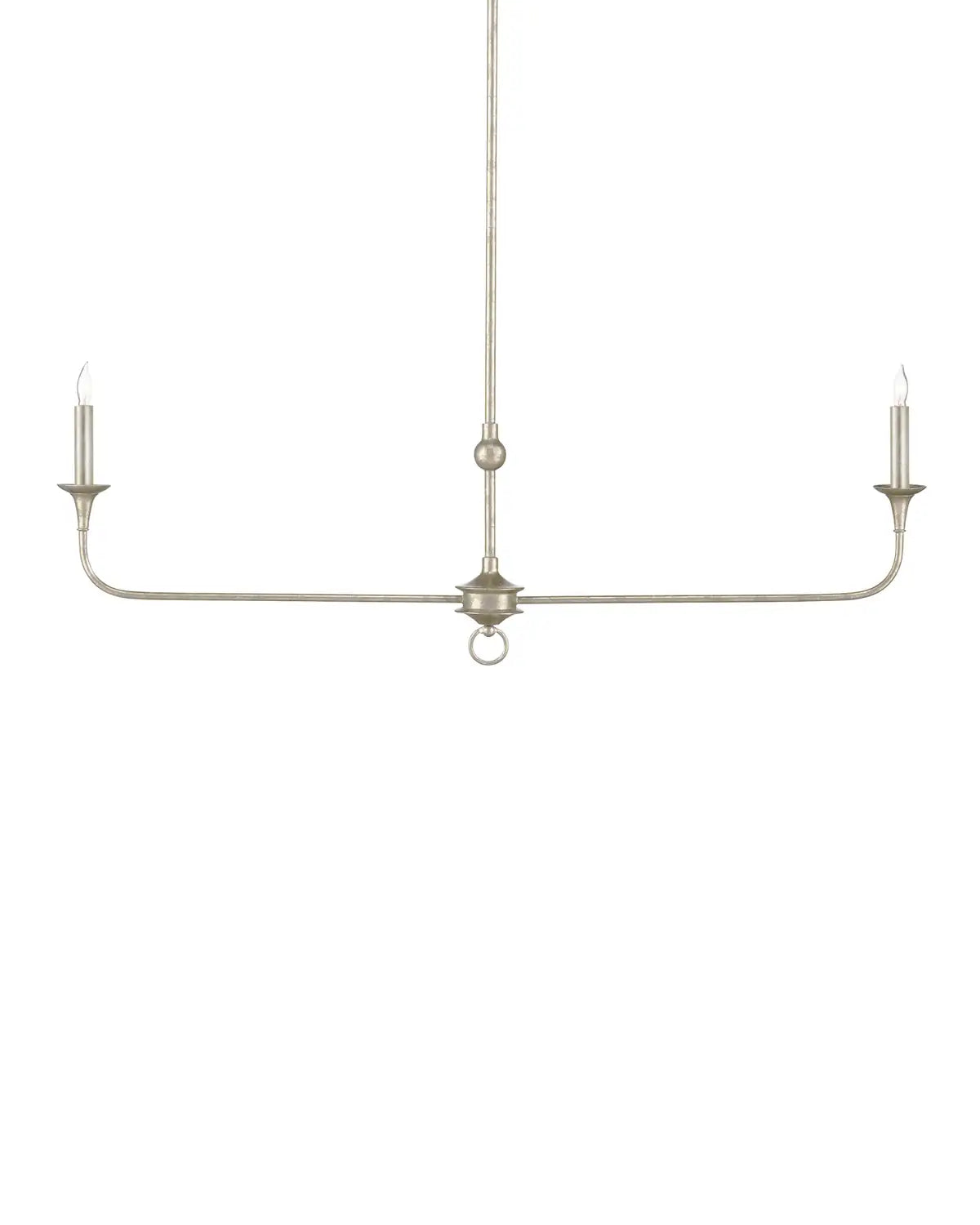 CURREY & COMPANY, NOTTAWAY LINEAR CHAMPAGNE CHANDELIER, CHANDELIER LIGHT