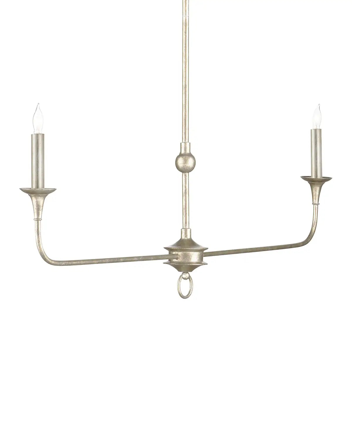 CURREY & COMPANY, NOTTAWAY LINEAR CHAMPAGNE CHANDELIER, CHANDELIER LIGHT