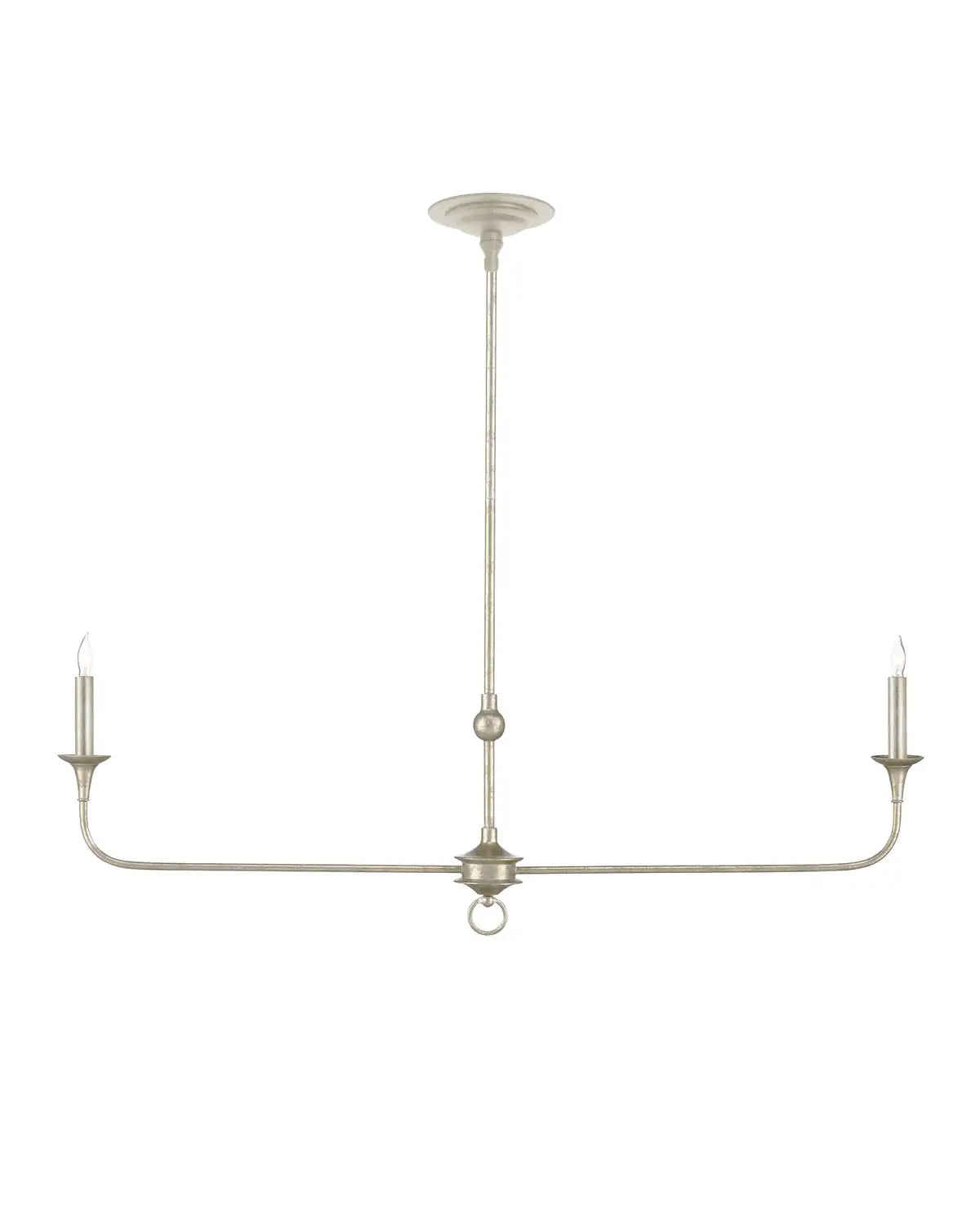CURREY & COMPANY, NOTTAWAY LINEAR CHAMPAGNE CHANDELIER, CHANDELIER LIGHT