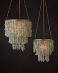 CURREY & COMPANY, VERRE DE MER CHANDELIER, CHANDELIER LIGHT