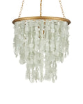 CURREY & COMPANY, VERRE DE MER CHANDELIER, CHANDELIER LIGHT