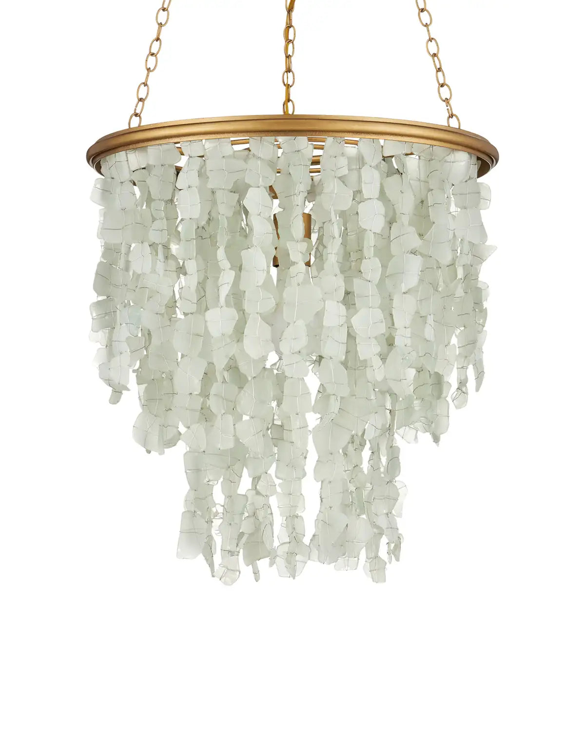 CURREY & COMPANY, VERRE DE MER CHANDELIER, CHANDELIER LIGHT