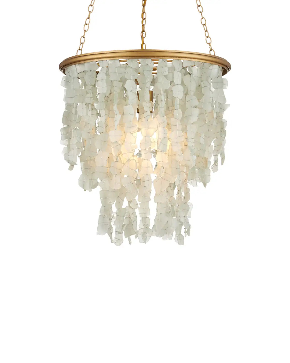 CURREY & COMPANY, VERRE DE MER CHANDELIER, CHANDELIER LIGHT