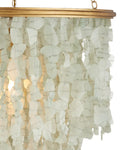 CURREY & COMPANY, VERRE DE MER CHANDELIER, CHANDELIER LIGHT