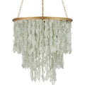 CURREY & COMPANY, VERRE DE MER CHANDELIER, CHANDELIER LIGHT