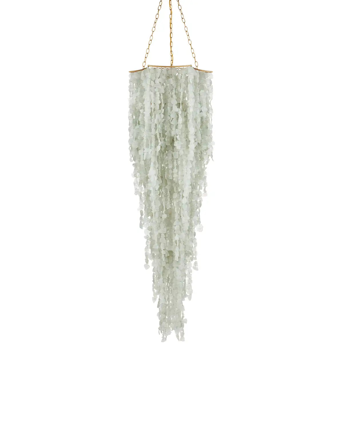 CURREY & COMPANY, VERRE DE MER CHANDELIER, CHANDELIER LIGHT