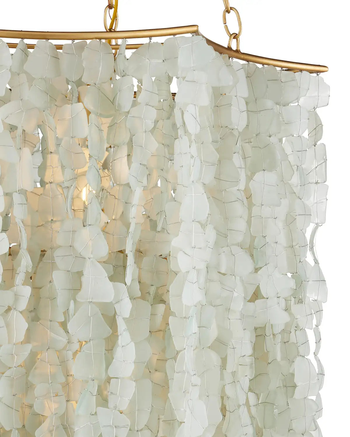 CURREY & COMPANY, VERRE DE MER CHANDELIER, CHANDELIER LIGHT