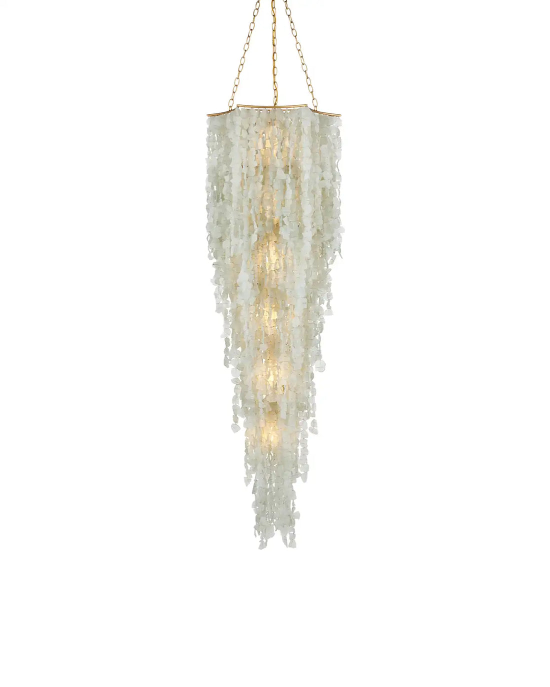 CURREY & COMPANY, VERRE DE MER CHANDELIER, CHANDELIER LIGHT