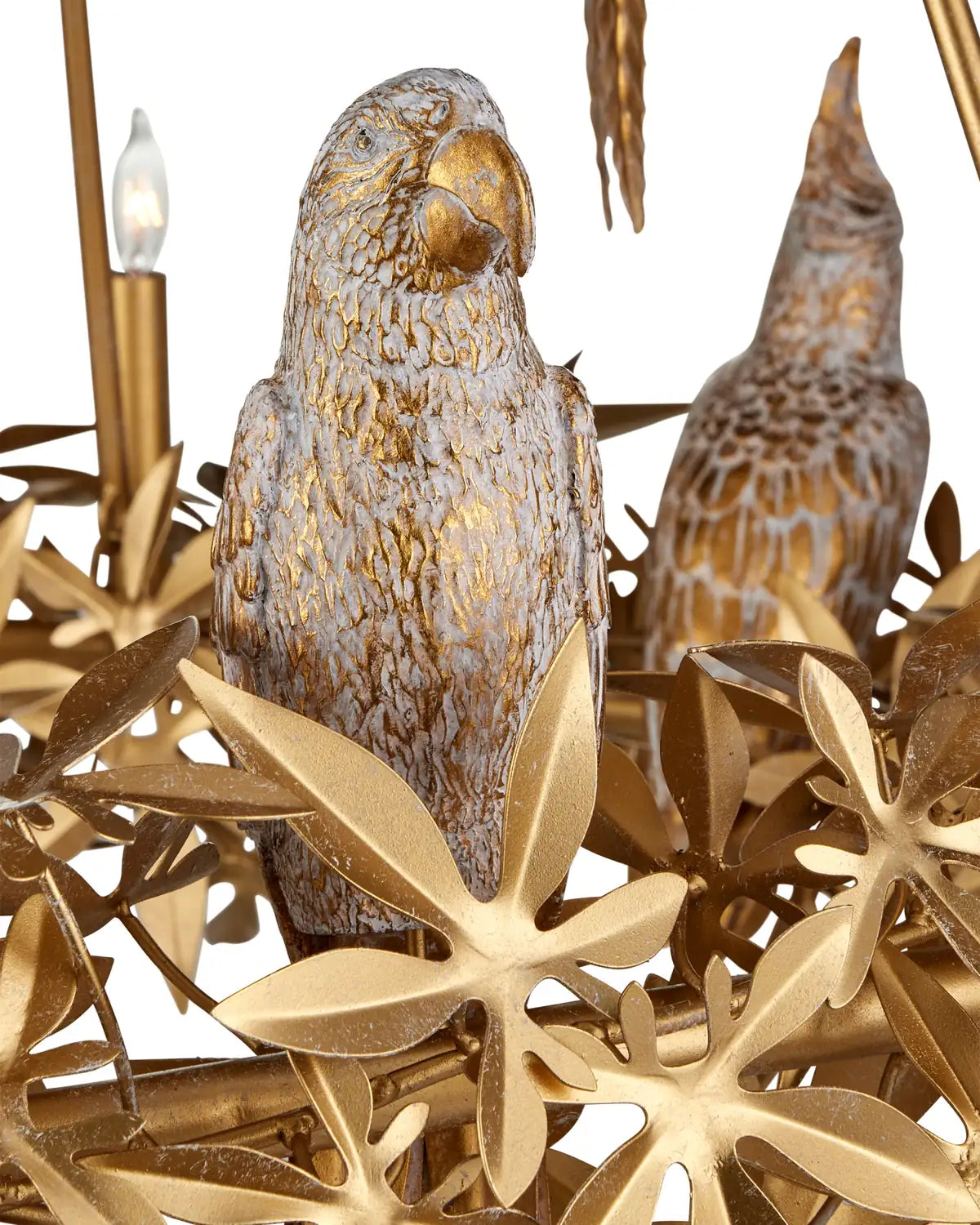 CURREY & COMPANY, AVIARY TWO-TIER CHANDELIER, CHANDELIER LIGHT