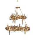 CURREY & COMPANY, AVIARY TWO-TIER CHANDELIER, CHANDELIER LIGHT