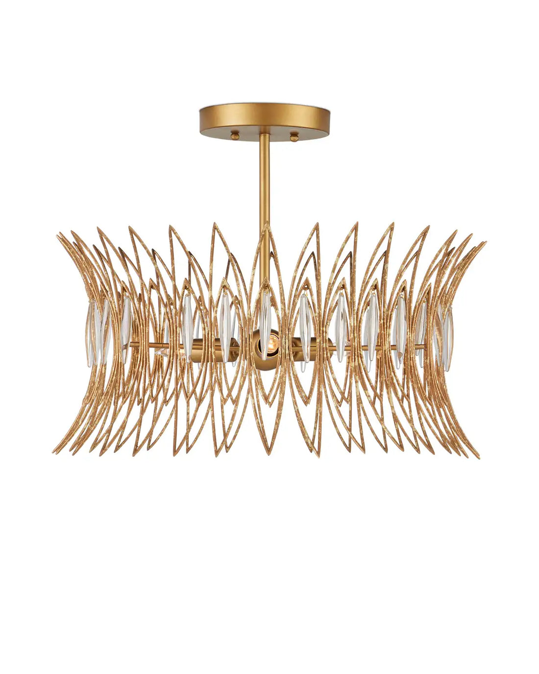 CURREY & COMPANY, MARQUISE SEMI-FLUSH MOUNT, FLUSH MOUNT CEILING LIGHTS