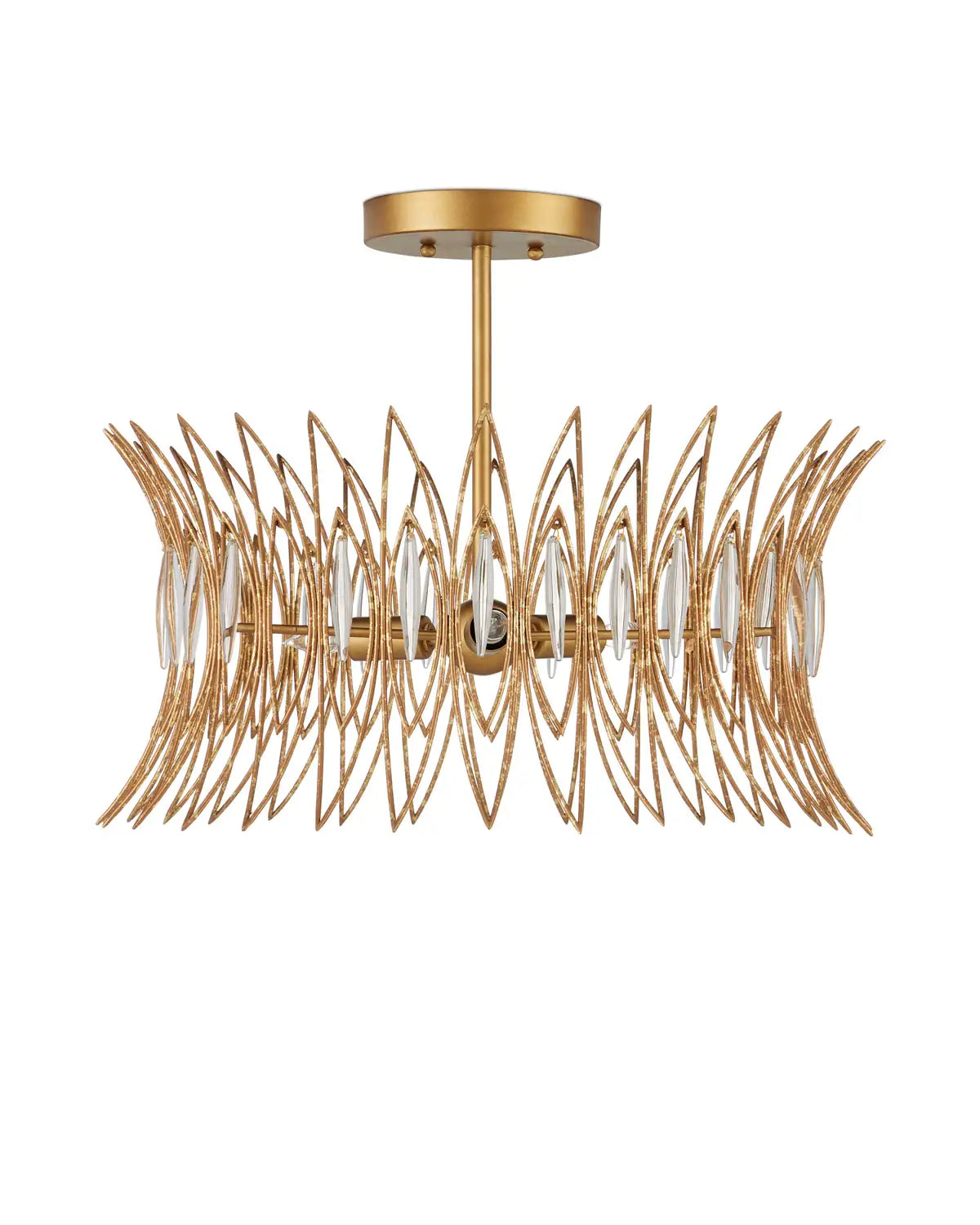 CURREY & COMPANY, MARQUISE SEMI-FLUSH MOUNT, FLUSH MOUNT CEILING LIGHTS