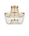 CURREY & COMPANY, MADEMOISELLE SEMI-FLUSH MOUNT, SEMI FLUSH MOUNT LIGHT