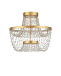CURREY & COMPANY, MADEMOISELLE SEMI-FLUSH MOUNT, SEMI FLUSH MOUNT LIGHT