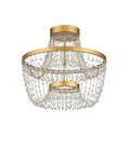 CURREY & COMPANY, MADEMOISELLE SEMI-FLUSH MOUNT, SEMI FLUSH MOUNT LIGHT