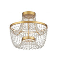 CURREY & COMPANY, MADEMOISELLE SEMI-FLUSH MOUNT, SEMI FLUSH MOUNT LIGHT