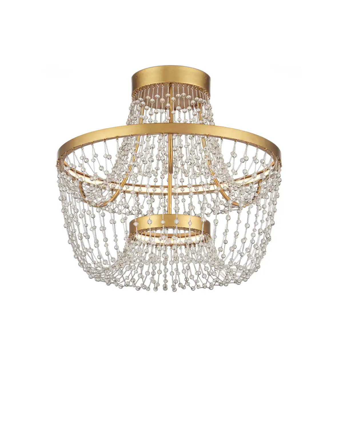 CURREY & COMPANY, MADEMOISELLE SEMI-FLUSH MOUNT, SEMI FLUSH MOUNT LIGHT