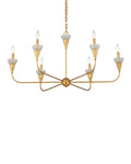 CURREY & COMPANY, AURELIA FROST CHANDELIER, CHANDELIER LIGHT