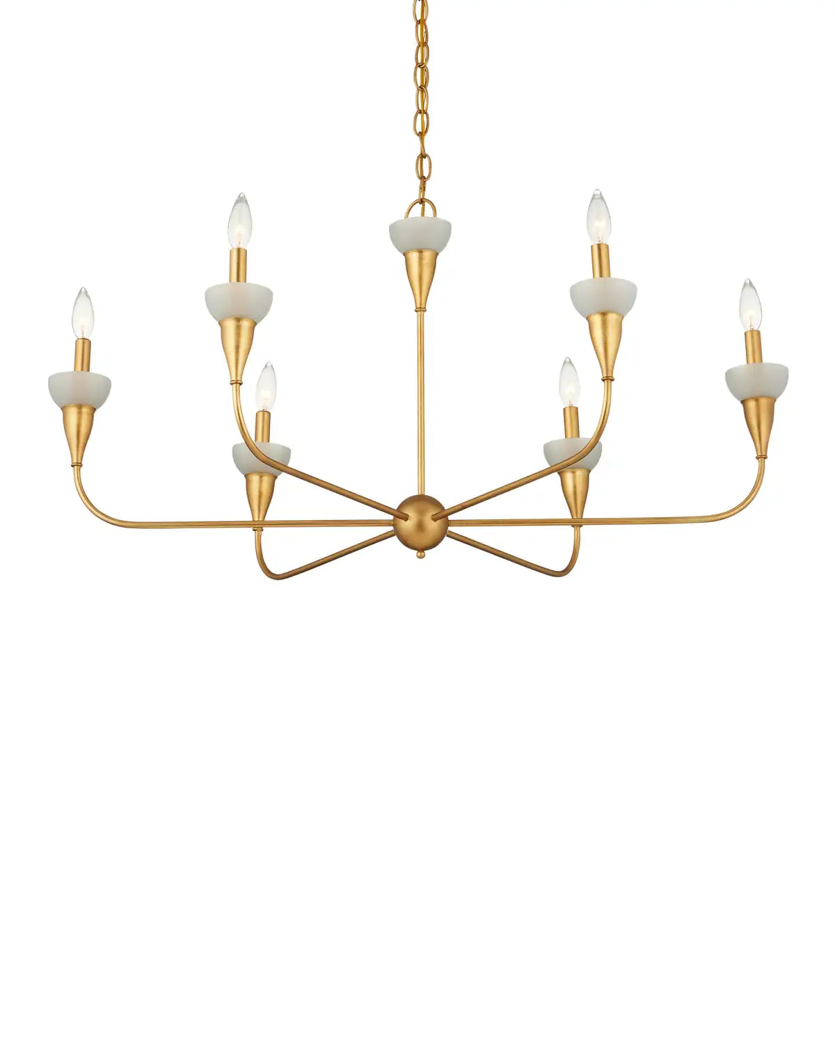 CURREY & COMPANY, AURELIA FROST CHANDELIER, CHANDELIER LIGHT