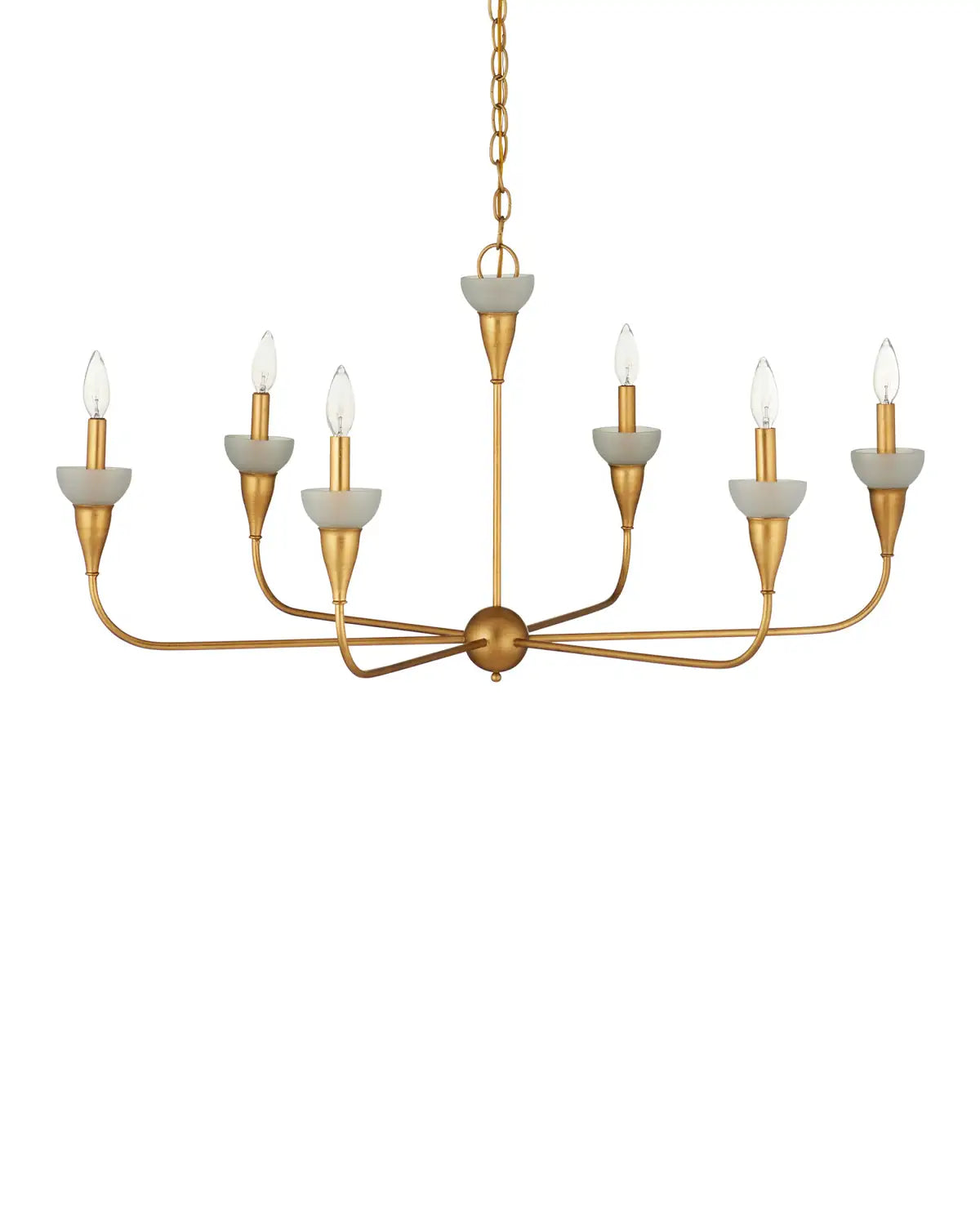 CURREY & COMPANY, AURELIA FROST CHANDELIER, CHANDELIER LIGHT