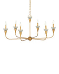 CURREY & COMPANY, AURELIA FROST CHANDELIER, CHANDELIER LIGHT
