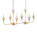 CURREY & COMPANY, AURELIA FROST CHANDELIER, CHANDELIER LIGHT