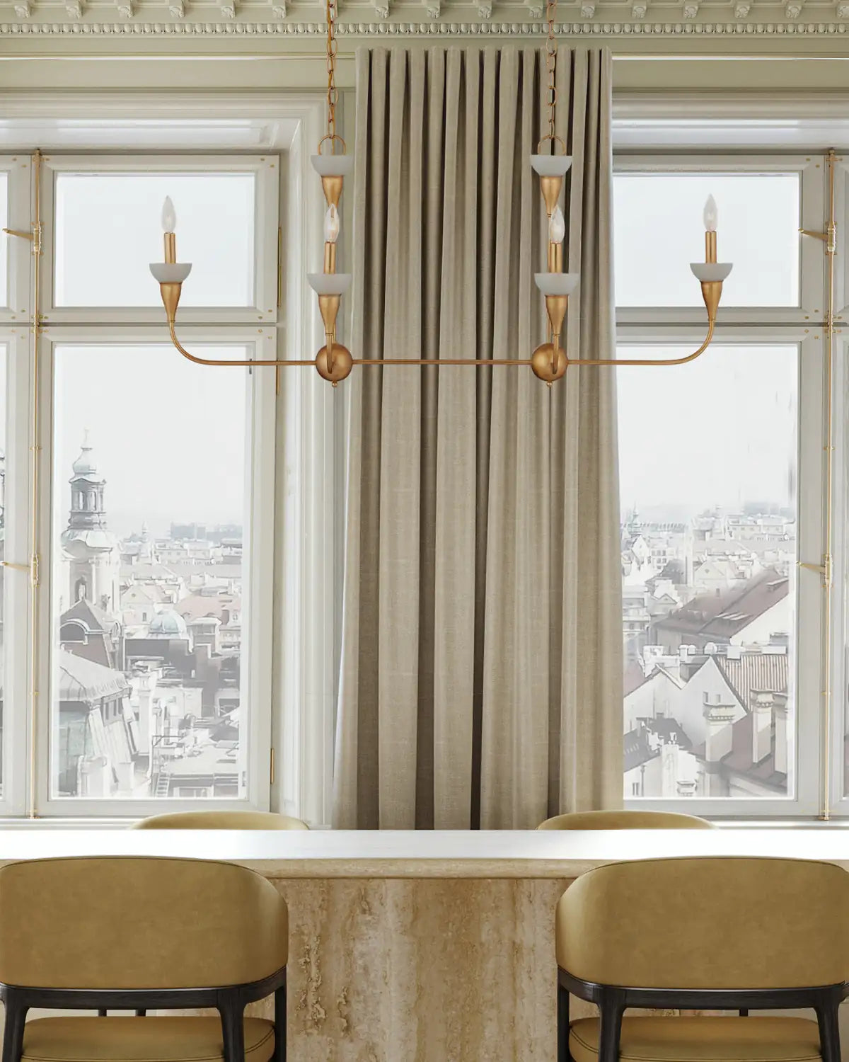 CURREY & COMPANY, AURELIA FROST CHANDELIER, CHANDELIER LIGHT
