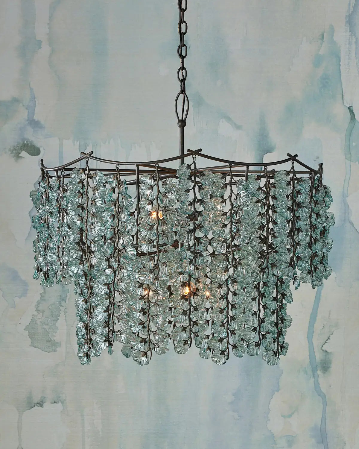 CURREY & COMPANY, HERBARY CHANDELIER, CHANDELIER LIGHT