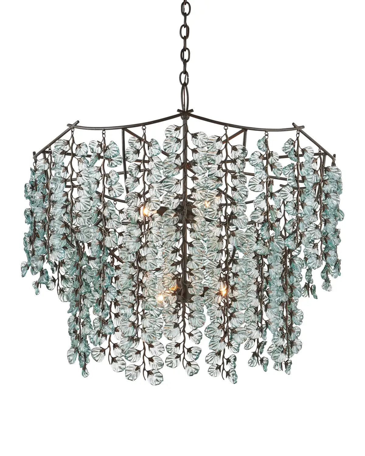 CURREY & COMPANY, HERBARY CHANDELIER, CHANDELIER LIGHT