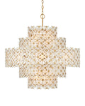 CURREY & COMPANY, SPRING FLOWER CHANDELIER, CHANDELIER LIGHT
