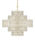 CURREY & COMPANY, SPRING FLOWER CHANDELIER, CHANDELIER LIGHT