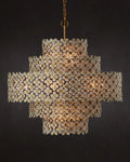 CURREY & COMPANY, SPRING FLOWER CHANDELIER, CHANDELIER LIGHT