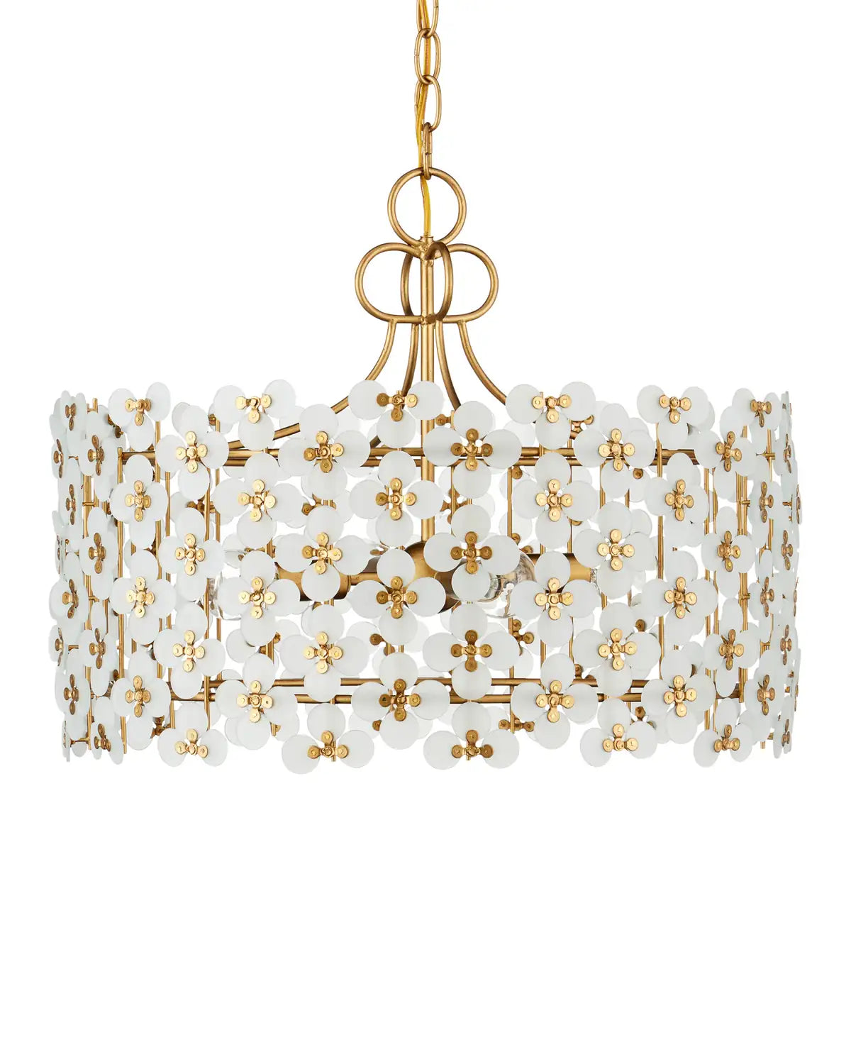 CURREY & COMPANY, SPRING FLOWER PENDANT, CHANDELIER LIGHT