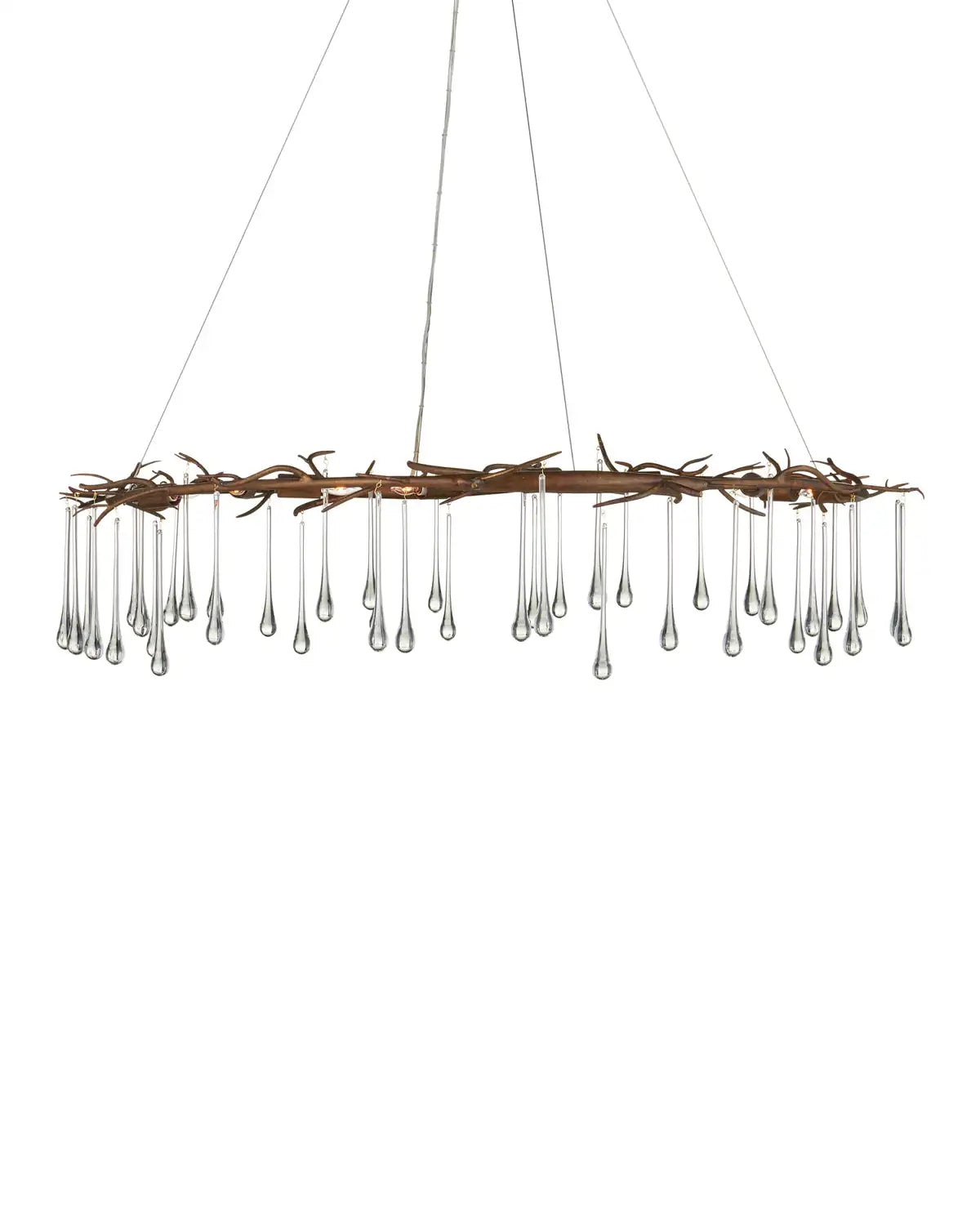 CURREY & COMPANY, MORNING GROVE CHANDELIER, CHANDELIER LIGHT