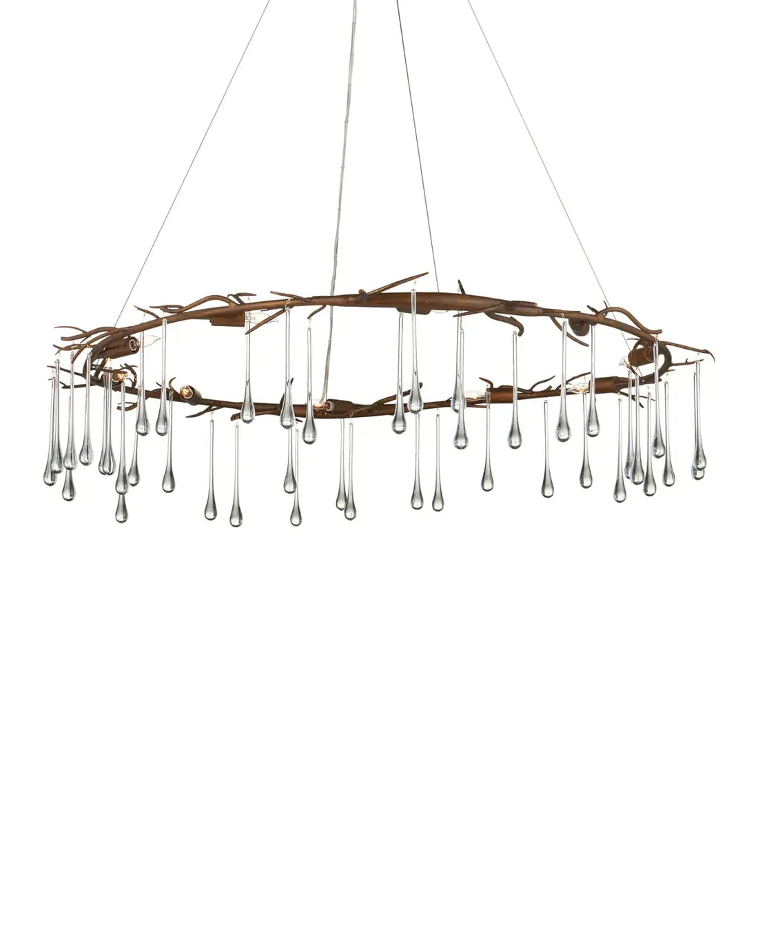 CURREY & COMPANY, MORNING GROVE CHANDELIER, CHANDELIER LIGHT