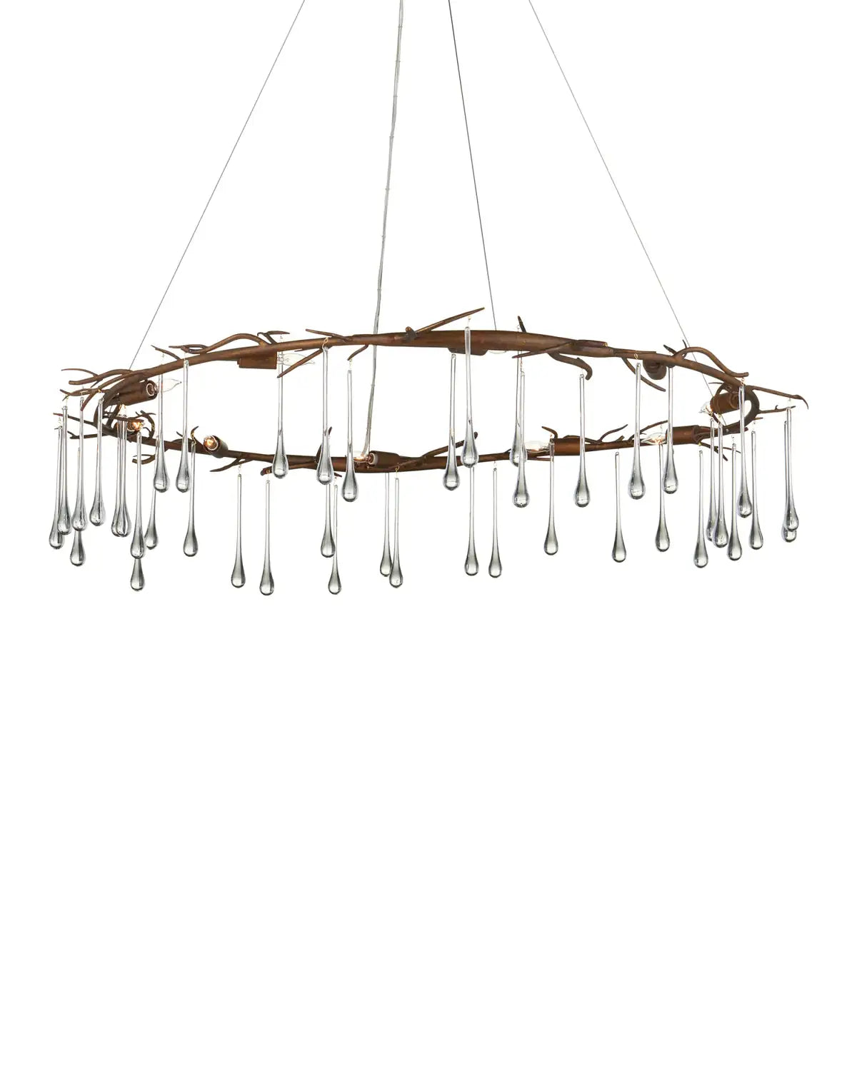 CURREY & COMPANY, MORNING GROVE CHANDELIER, CHANDELIER LIGHT
