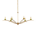 CURREY & COMPANY, FLANNERY CHANDELIER, CHANDELIER LIGHT