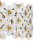 CURREY & COMPANY, SPRING FLOWER SEMI-FLUSH MOUNT, SEMI FLUSH MOUNT LIGHT