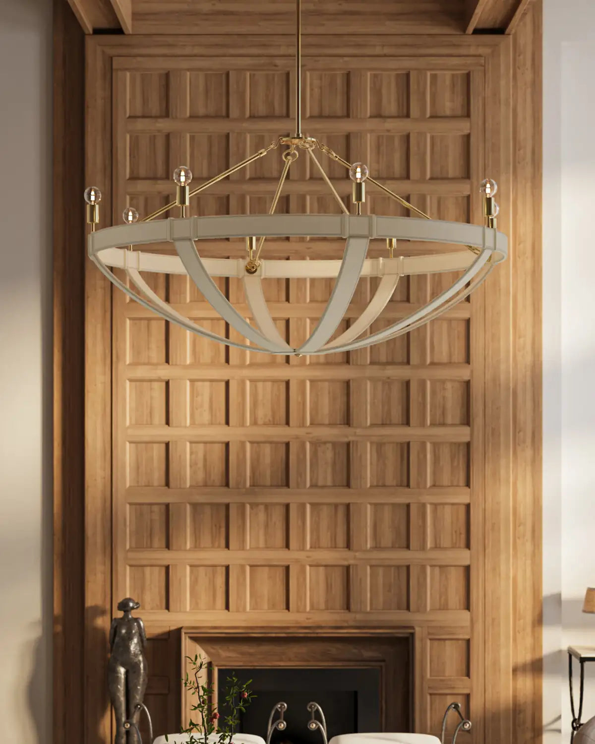 CURREY & COMPANY, BARRINGTON CHANDELIER, CHANDELIER LIGHT