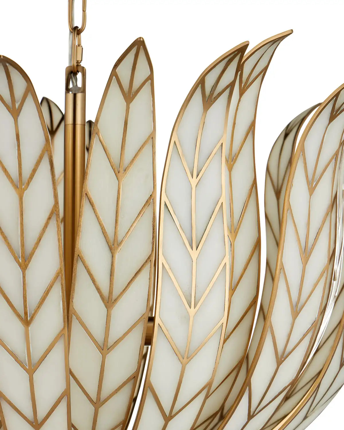 CURREY & COMPANY, LAMINA BOWL CHANDELIER, CHANDELIER LIGHT