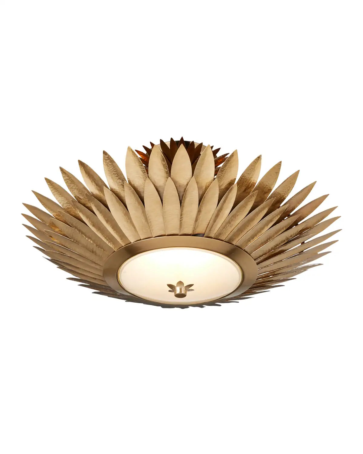CURREY & COMPANY, PLUMAGE SEMI-FLUSH MOUNT, SEMI FLUSH MOUNT LIGHT