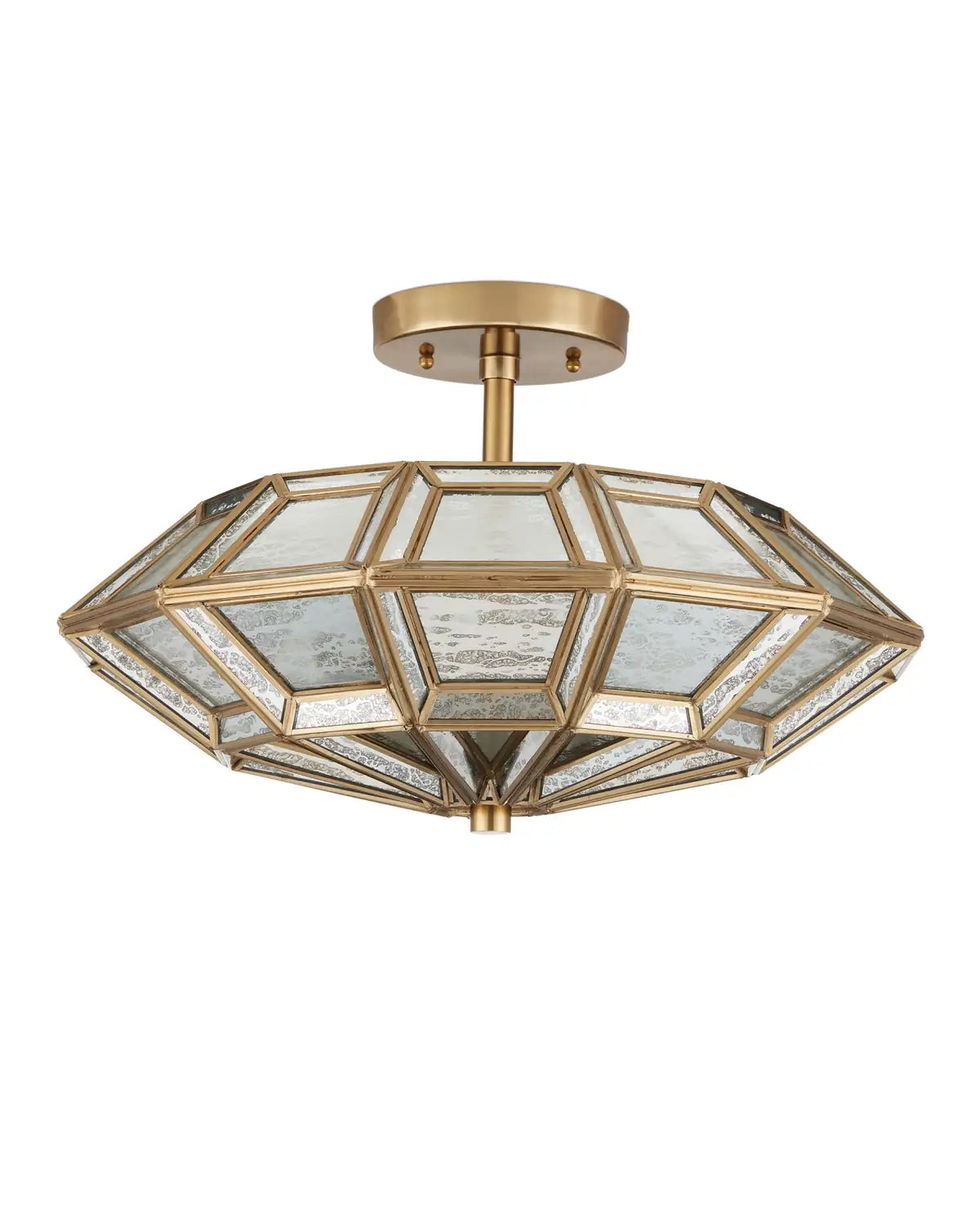 CURREY & COMPANY, VALENTINA SEMI-FLUSH MOUNT, SEMI FLUSH MOUNT LIGHT