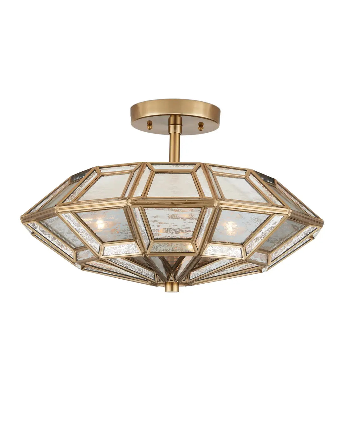 CURREY & COMPANY, VALENTINA SEMI-FLUSH MOUNT, SEMI FLUSH MOUNT LIGHT