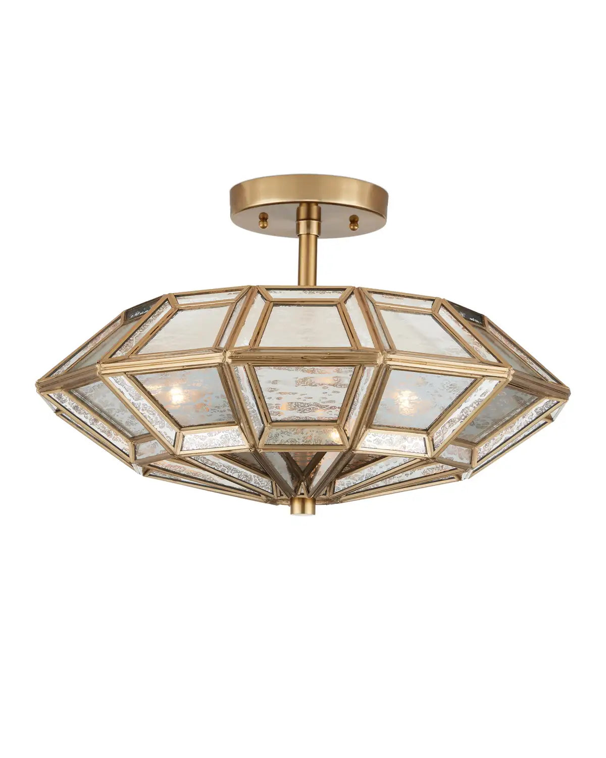 CURREY & COMPANY, VALENTINA SEMI-FLUSH MOUNT, SEMI FLUSH MOUNT LIGHT